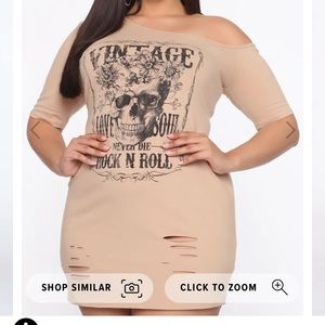 Fashion Nova tshirt dress
